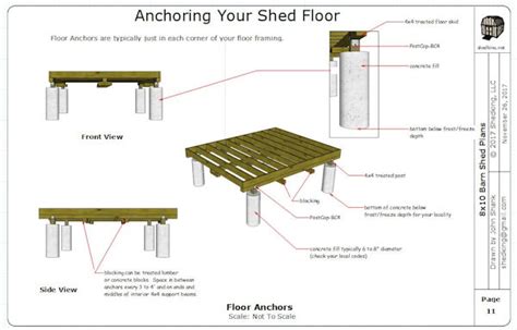 Shed Foundation Skid