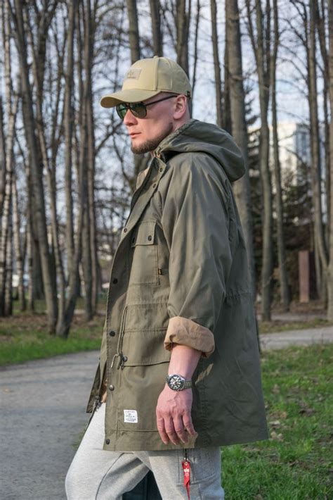 Ветровка ALPHA INDUSTRIES HOODED FIELD JACKET M-65 SS 23 m OG-107 green ...