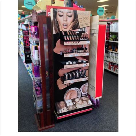Maybelline Dare To Go Nude Feature End Cap Display Cap Display Display Cosmetics Display Stand