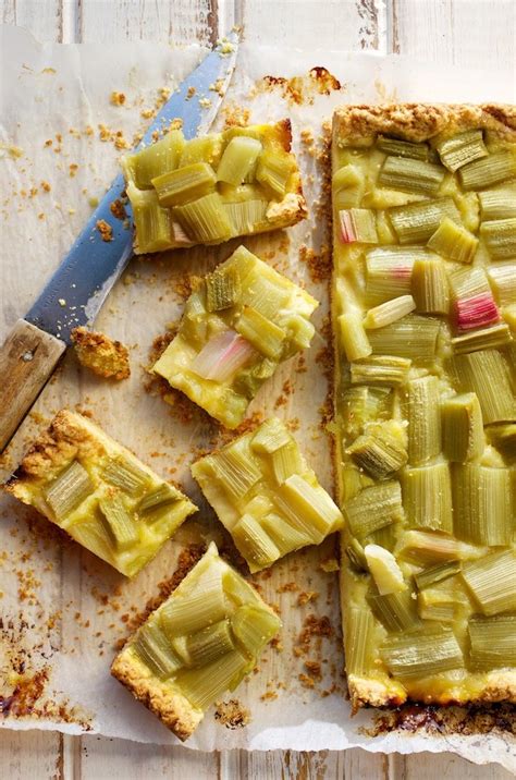 Recette Tarte Rhubarbe Amande Et Citron Marie Claire