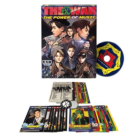 Exo Th Repackage Album The War Power Of Music Cd Free Gift Exo