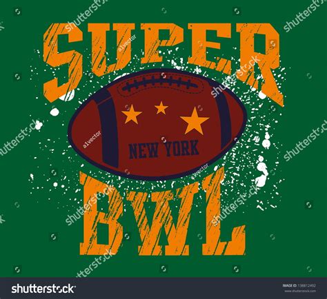 American Football College Team Vector Art Stock Vector Royalty Free