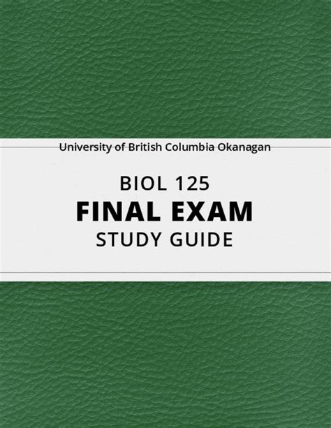 Biol Final Exam Guide Everything You Need To Know Pages