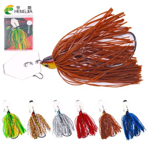 Hengjia Pcs G G Chatter Bait Spinner Bait Weedless Fishing Lure