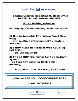 Bosch Security Addressable Fire Alarm Systems Doc Template PdfFiller