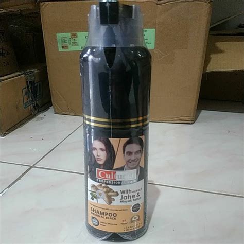 Jual Viral Cultusia Shampoo Jahe Original Black Shopee Indonesia