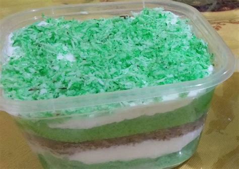 Resep Klepon Cake Dessert Box Oleh Ria Chan Cookpad