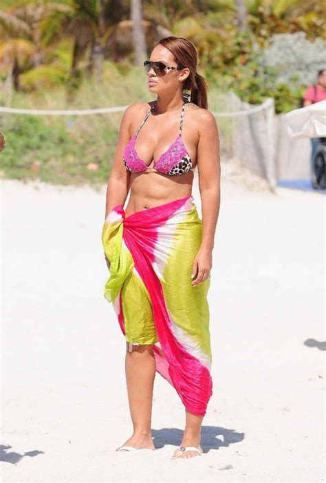 Evelyn Lozada In A Bikini In Miami Lacelebs Co