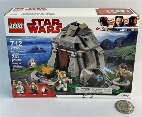 Lot - 2018 LEGO Star Wars #75200 Ahch-To Island Training SEALED