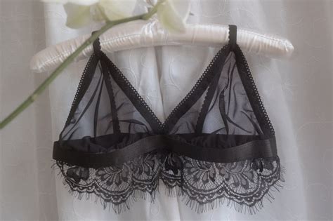 Transparent Sexy Bra Sheer Lingerie See Through Underwear Lace