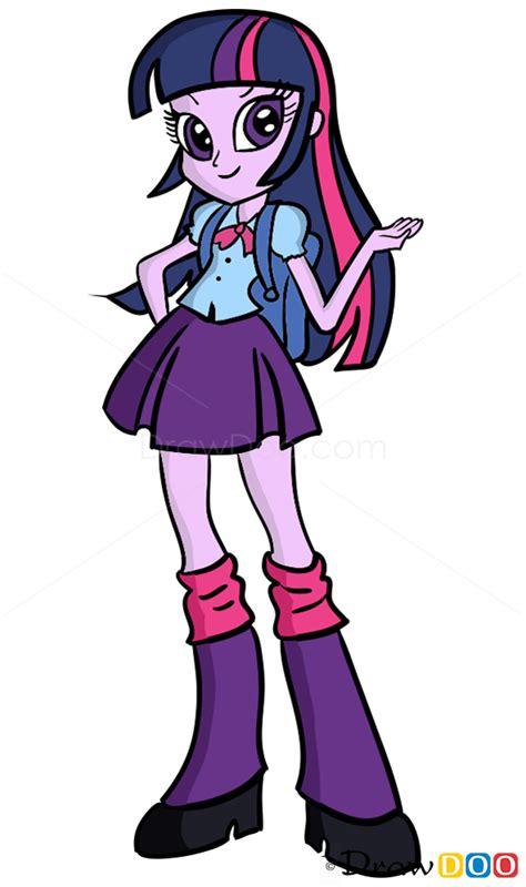 How To Draw My Little Pony Equestria Girl