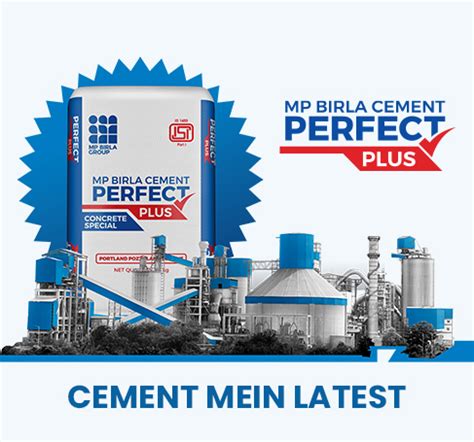 MP Birla Cement Perfect Plus Best Cement For Roof Concrete