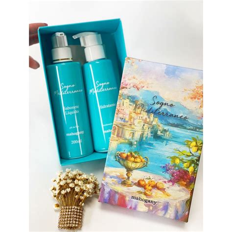 Kit Sogno Mediterraneo Hidratante E Sabonete Mahogany Feminino Shopee