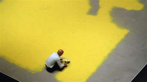 Wolfgang Laib Installed His Work ‘pollen From Haze Tumbex