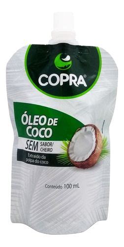 Óleo de Coco Sem Sabor Sem Cheiro Sem Glúten Copra 100ML Melhor loja