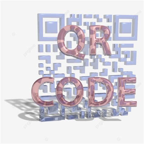 Qr Code Concept Silhouette Isolated Display Code Png Transparent