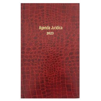 Agenda Jur Dica Tradicional Croco Bordeaux Cartonado Vida