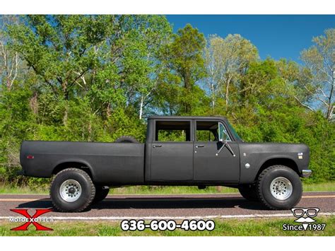 1972 International Harvester 1210 Travelette Crew Cab Long Bed Pickup