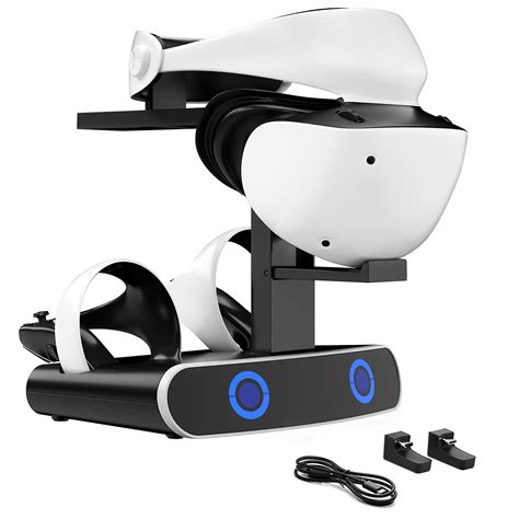 For Ps Vr2 Controller Charging Dock With Ps Vr2 Headset Holder Dual