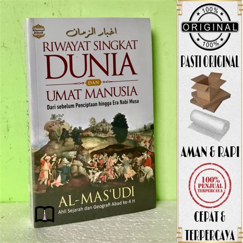 Jual Buku Riwayat Singkat Dunia Dan Umat Manusia Dari Sebelum