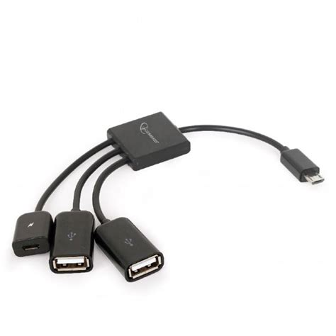 Cabo Adaptador Gembird Micro Usb Otg Portas Usb Cablematic