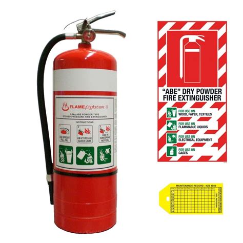 Blazon Fire Safety Sign Kiwi Hygiene Supplies B