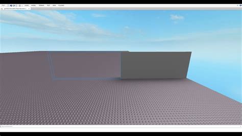 How To Make An Invisible Wall In Roblox Youtube