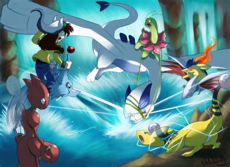 lugia battle by CuteSkitty on DeviantArt