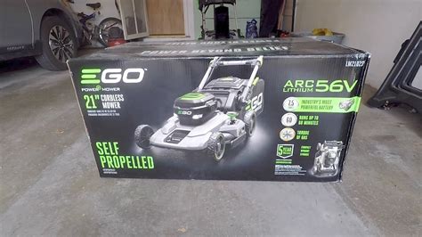 Unboxing And Overview Of The Ego Power Battery Powered Mower Youtube