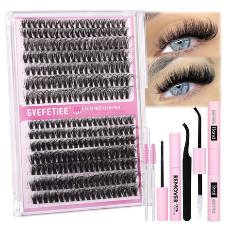 Amazon GVEFETIEE Fluffy Lash Extension Kit DIY Eyelash Extension