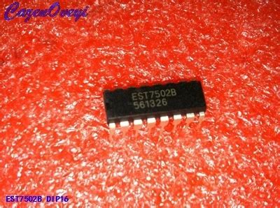 10pcs/lot EST7502B EST7502C EST7502 DIP 16 In Stock-in Integrated ...
