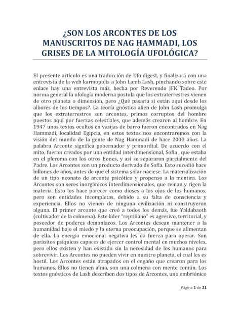 PDF Los Arcontes De Los Manuscritos De Nag Hammadi DOKUMEN TIPS