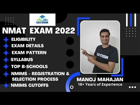 All About NMAT Exam 2022 Cutoffs Eligibility Date Pattern