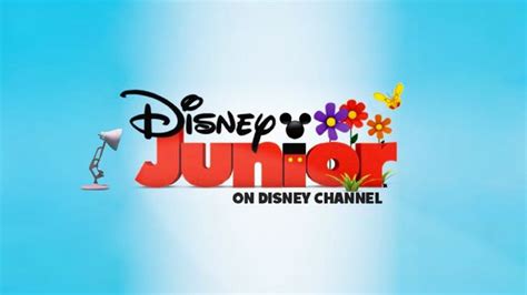 Disney Junior With Spring Season Spoof Pixar Lamp Luxo Jr Logo