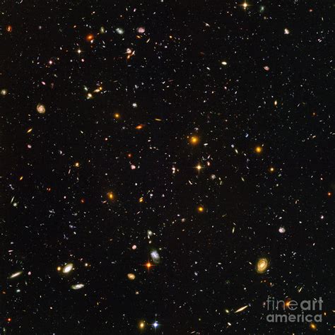 Hubble Ultra Deep Field Galaxies Photograph by Science Source - Pixels