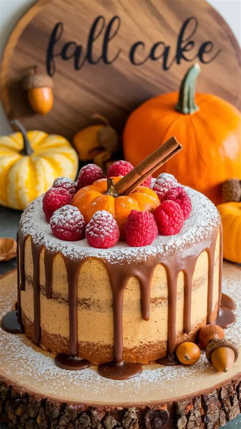 Fall Themed Cake Ideas That Are Almost Too Pretty To Eat