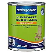 swingcolor Klarlack Kunstharz für Außen Farblos 125 ml Seidenmatt