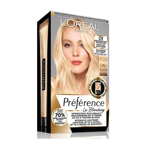PREFERENCE FARBA KOL PRAGUE BARDZO BARDZO JASNY NATURALNY BLOND VV LIGHT NATURAL BLONDE