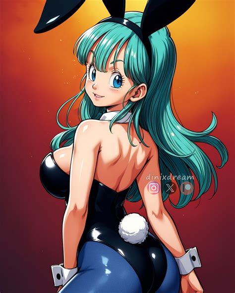 Bulma Bunny Costume Gdqun