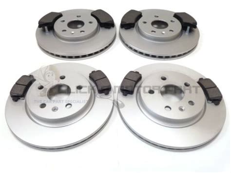 Vauxhall Insignia Cdti Sri Front Rear Brake Discs Pads Check