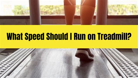 What Speed Should I Run on Treadmill? - Gymrigs