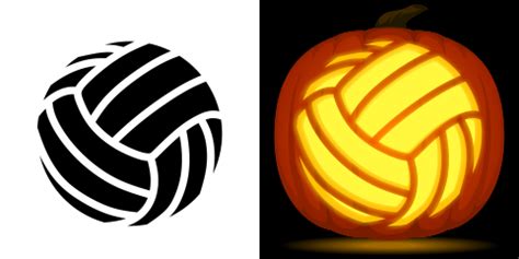 Free dunking basketball player pumpkin stencil – Artofit