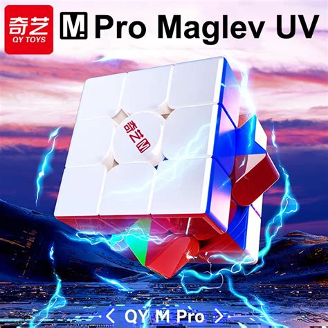 Qiyi M Pro Cubo M Gico Puzzle De Velocidade Profissional Maglev Bola