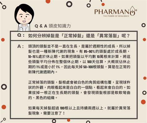 怎樣分辨我的掉髮是「正常掉髮」還是「異常落髮」呢？ 微笑藥師網 你的居家保健資料庫