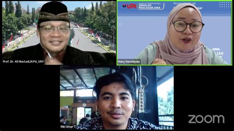 Kuliah Umum Narasumber Prof Dr Ali Mustadi M Pd Youtube