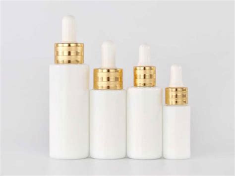 Opal White Glass Bottles White Glass Bottles Jars For Cosmetic