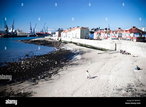 The Old Fish Sands At The Headland On Hartlepool Showing The Town Wall