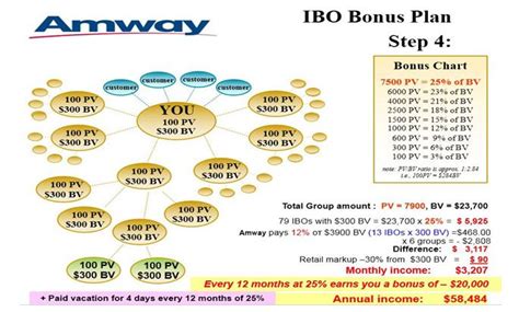 IBO Bonus Plan Amway Amway Business Amway Marketing