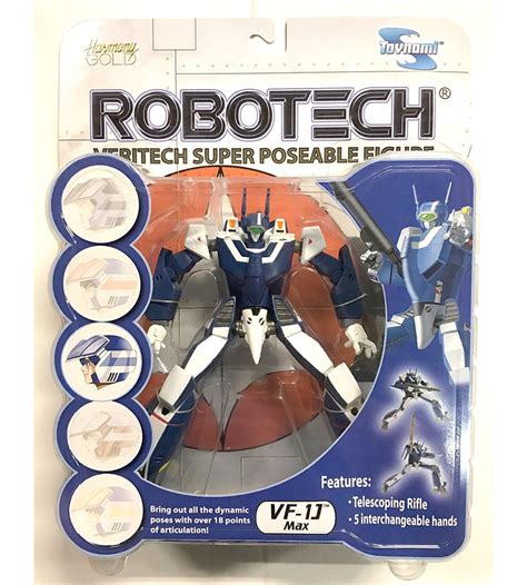 Robotech: Veritech Super Poseable Figure: VF-1J Max - Visiontoys