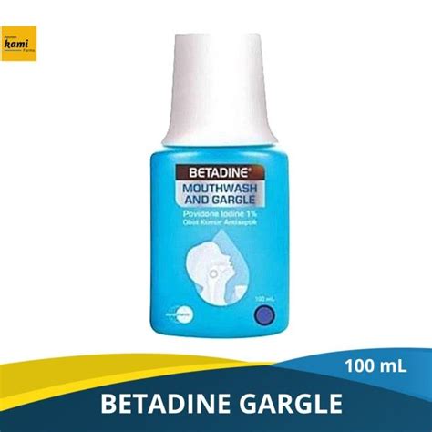 BETADINE GARGLE 100mL Lazada Indonesia